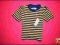 9642-4 .F&amp;F TSHIRT STRIPED YELLOW NAVY r.56-62