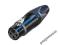 Neutrik NC3FXX-B wtyk żeński XLR złącze 3-pin