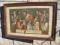 PIĘKNY STARY OBRAZ W RAMIE ŚWIĘTY 30/43