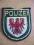 Emblemat na rękaw z munduru policji niemieckiej