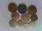 MONETY RÓŻNE  6  -  10 SZT