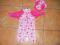 Strój kąpielowy dla dziewczynki 3-6 mies 62-68