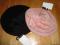 H&amp;M SLICZNY BERET PUDROWY ONE SIZE