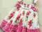 ŚLICZNA  TUNIKA  W KWIATY     116-122-128