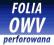 folia OWV One Way Vision na witryny okna PROMO