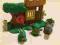 Little People Fisher Price Smok, zamek, rycerz