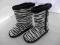 H&amp;M KOZAKI BOTKI ZEBRA ROZMIAR 36/37 NOWE