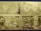 ZESTAW BANKNOTÓW USA 1 20 50 100  DOLLARS !!! GOLD
