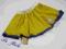 Limonkowa Spódniczka z koła by VOGA ITALIA 134/140