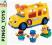 MUZYCZNY AUTOBUS Fisher Price LITTLE PEOPLE 3 FIGU