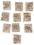 Niemcy /Reichpost /1889 /M45- 10 znaczków