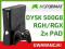 HIT! XBOX 360 SLIM 500GB RGH/RGX 2xPAD GW12 POZNAŃ