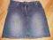SPÓDNICZKA JEANSOWA DLA DZIEWCZYNKI ŚUPER _134