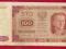 100 zł 1948 seria GN (bez ramki) Mił.139e stan 2