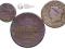 1358. 1 grosz 1825, 5 kop 1832 i 1 cent 1826 (3sz)
