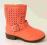 BOTKI AŻUROWE M05  CORAL  32