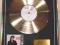 MICHAEL JACKSON Bad GOLD LP display