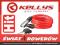 ZAPIĘCIE ROWEROWE LINKA KELLYS K-1026S RED 100cm