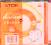 TDK CD-R D-View 700MB Color Orange slim 10szt WaWa