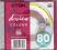 TDK CD-R D-View 700MB Color PINK slim 10szt WaWa