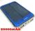 Ładowarka SOLARNA POWER BANK 20000mAh 2xUSB 1/2.1A