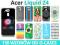 ACER Liquid Z4 | ETUI SLIM DESIGN Case +2x FOLIA