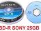 BD-R SONY 25GB x6 AccuCORE 50 szt Blu-Ray Wa-Wa