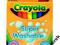 CRAYOLA flamastry spieralne ZMYWALNE PISAKI 8 szt.