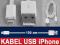 KABEL USB APPLE IPHONE 5 DO ŁADOWANIA, KOMUNIKACJI