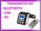 SAMOCHODOWY TRANSMITER FM BLUETOOTH MP3 USB SD D61