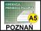 POZNAŃ druk EWIDENCJA PRZEBIEGU POJAZDU A5 K17 FV