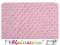 Tkanina MINKY BLUSH 76x100cm # F 2856a