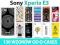 Sony Xperia E3 D2202 | SLIM DESIGN Case ETUI+2xFOL