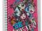 NOTES spiralny MONSTER HIGH