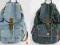 PLECAK SZKOLNY PLECACZEK DAMSKI NIEBIESKI JEANS A4