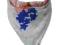 Wrangler Śliczna chustka w kwiaty 40x40 cm