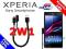 2W1 MICRO USB MAGNETYCZNY XPERIA Z1 Z2 Z3 COMPACT
