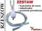 ZESTAW DO INHALATORA NEBULIZATOR+K. DO NOSA+WĘŻYK