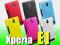 Xperia E1_ORYGINALNE etui pokrowiec futerał RUBBER