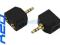 Adapter Rozdzielacz Rozgałęźnik Jack 3,5mm HQ AG5