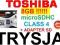 KARTA PAMIĘCI TOSHIBA micro SD HC 8GB+ ADAPTER SD