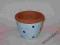 osłonka doniczka ceramika mała WYPRZEDAŻ -80%