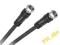 Kabel antenowy wtyk F-  wtyk F 20m czarny F.VAT