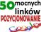 50 Ręczne Linki SEO PR 6-10 POZYCJONOWANIE PROFILE