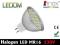 Żarówka halogen LED MR16 230V 5W biała ciepła