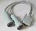 Kabel IBM/XEROX DB15F / TWINAX Y 09F4196 (M603)