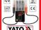 Cyfrowy tester akumulatorów 12V YATO 8311 YT-8311