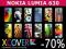 NOKIA LUMIA 630 / 635 FOLIA + SKIN ETUI + TAPETA
