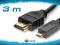 Kabel HDMI - MICRO HDMI 3 m pozłacane złącza gold