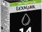 Lexmark 14 BLACK Z2300 Z2310 Z2320 Z2600 X2620 FV